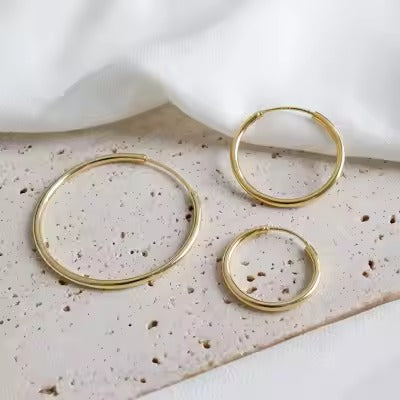 Altamonte 18K Gold 15mm Hoops