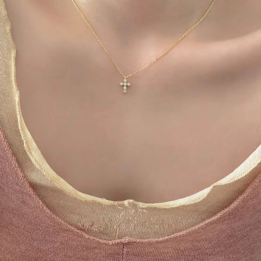 Grace Jeweled Cross Necklace