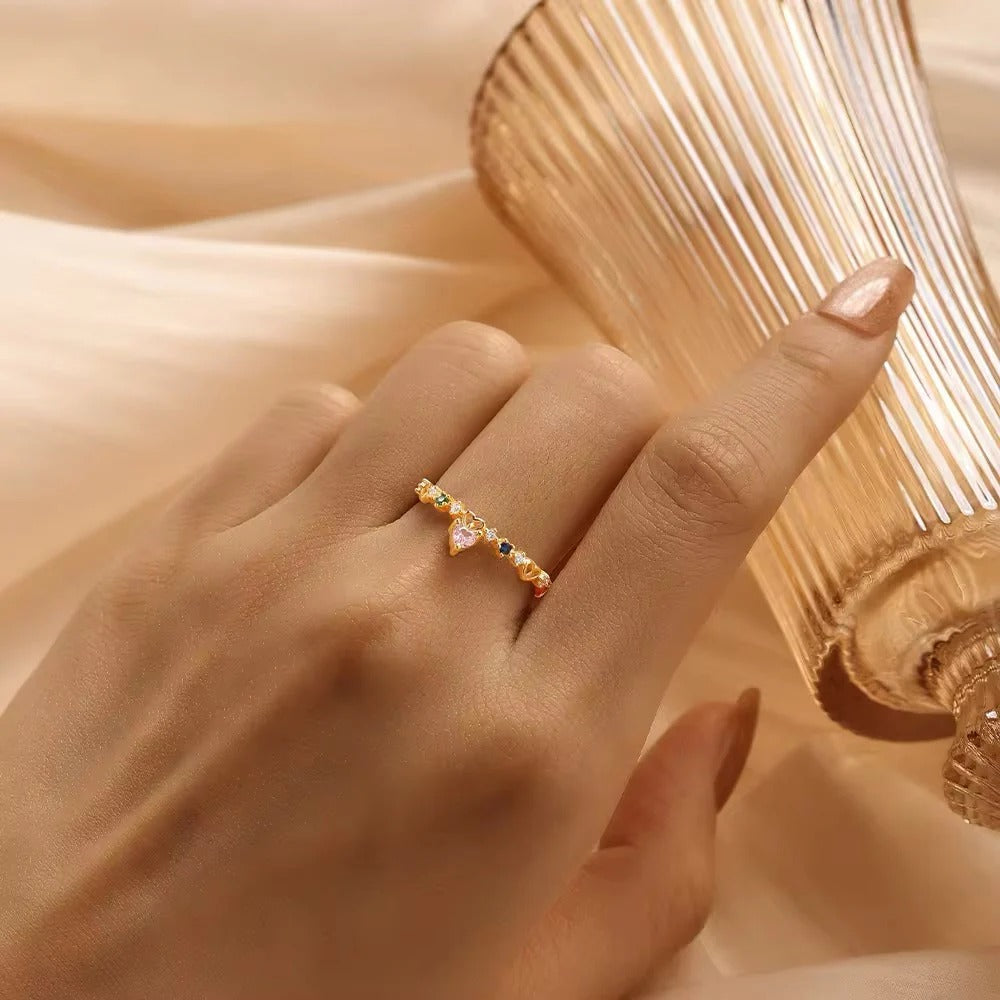 Opala Multicolor Ring