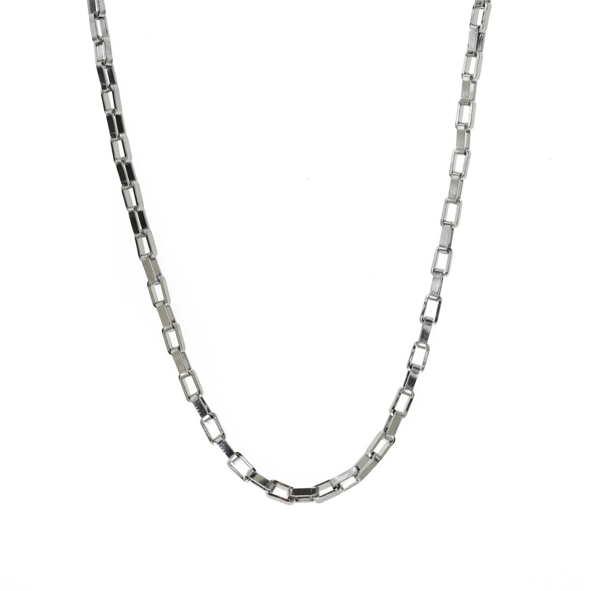 Selly 4mm Paperclip Chain Necklace | Waterproof 18k Gold & Silver
