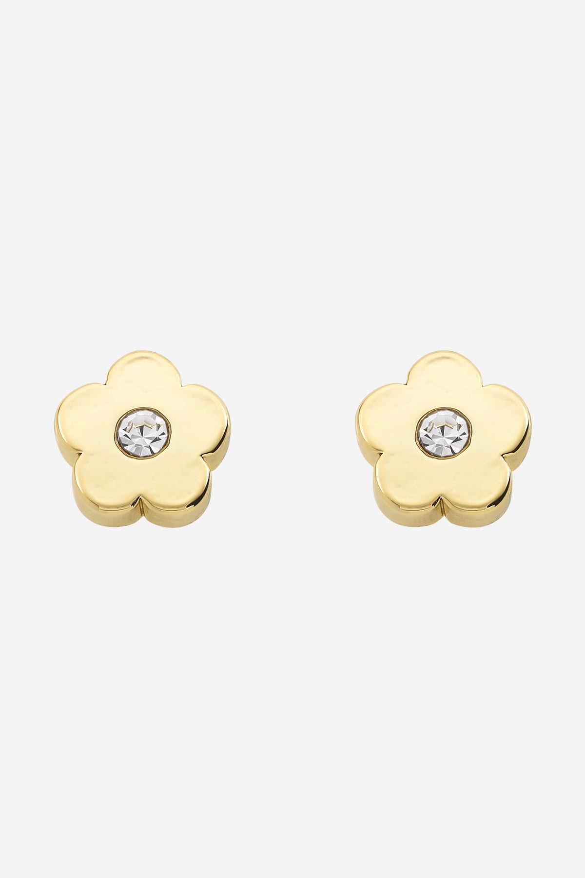Aria Daisy Studs | Waterproof 18k Gold & Silver