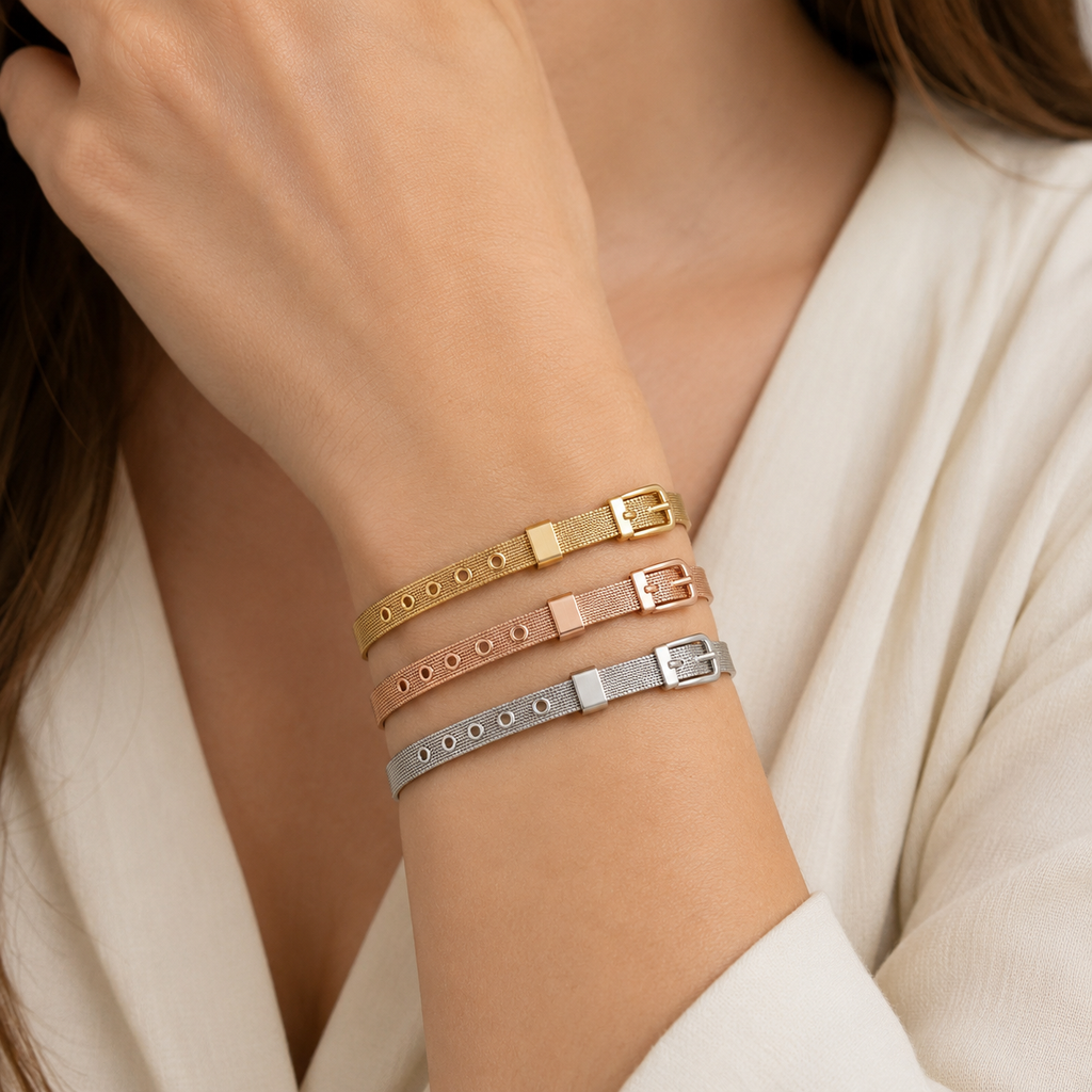 Hope Watch Bracelet | Waterproof Waterproof 18k Gold, Rose Gold & Silver