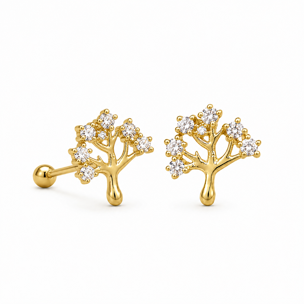 Gisele Tree of Life Comfort Back Studs