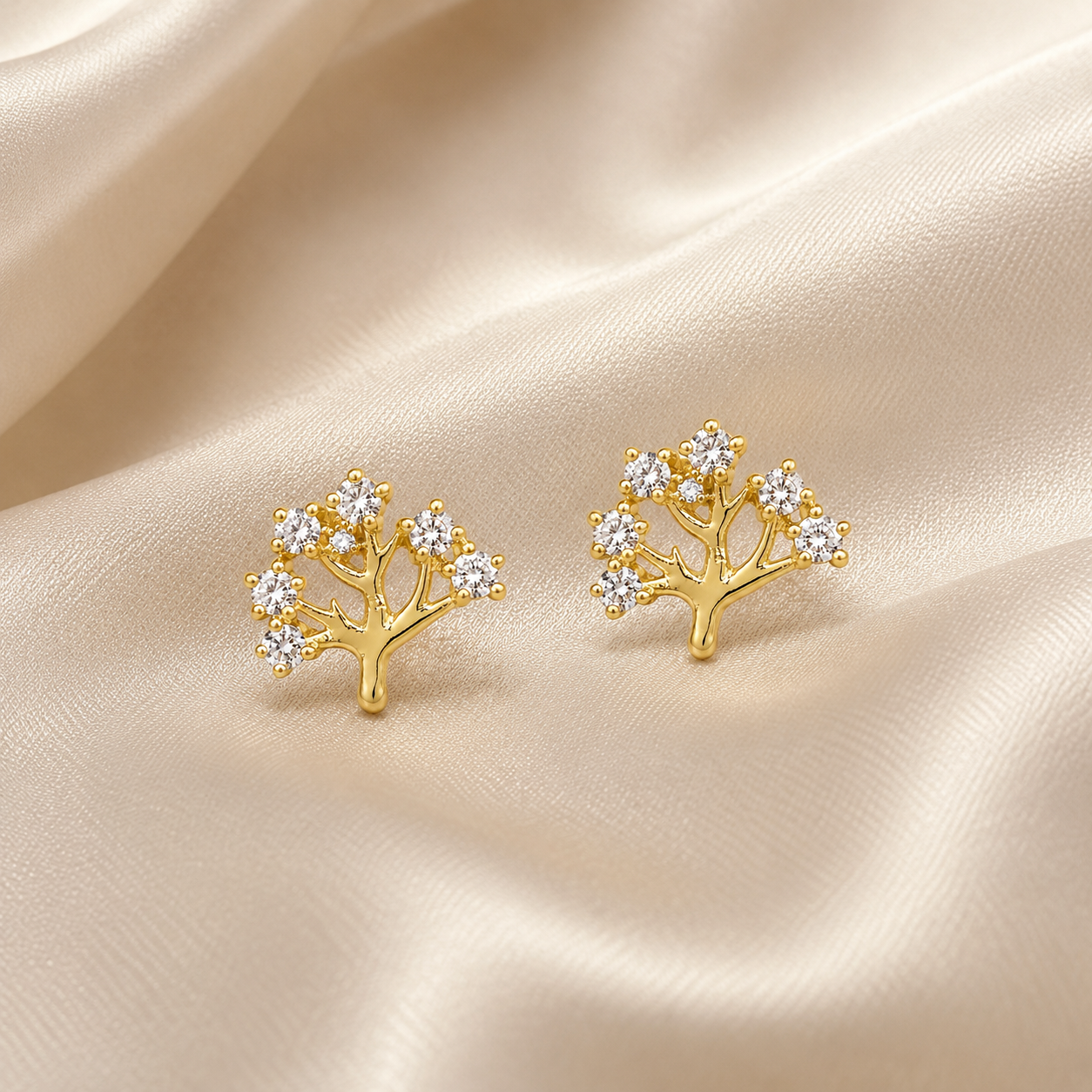 Gisele Tree of Life Comfort Back Studs