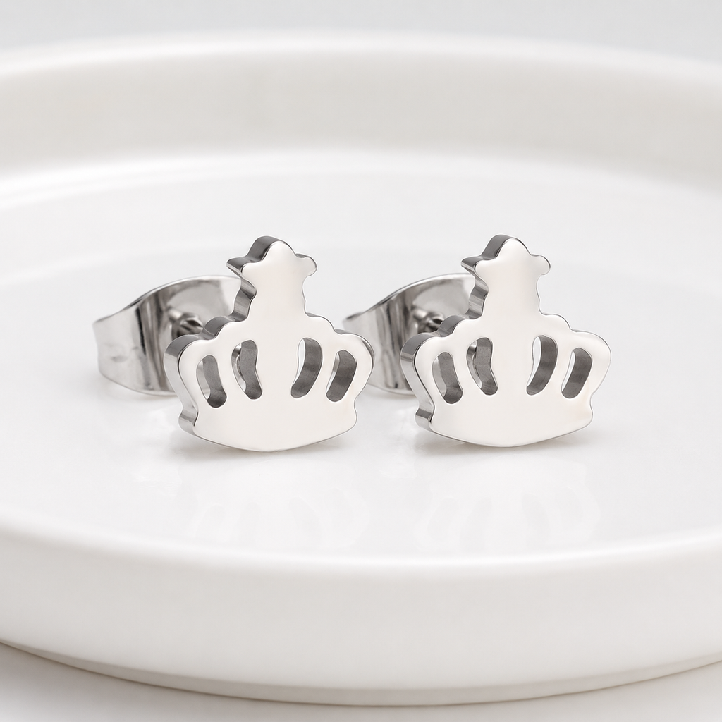 Penelope Royal Crown | Waterproof 18k Gold & Silver