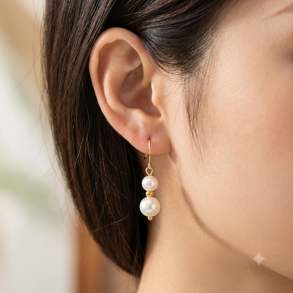 Isla Pearl Drop Earrings