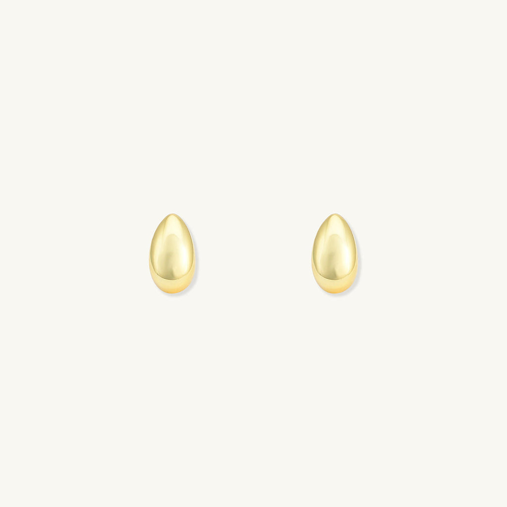 Blou Teardrop Shape Studs