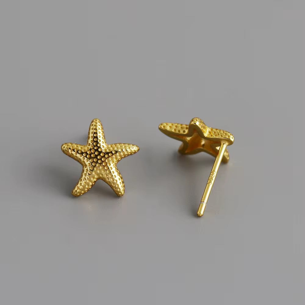 Taya Starfish Studs Earrings