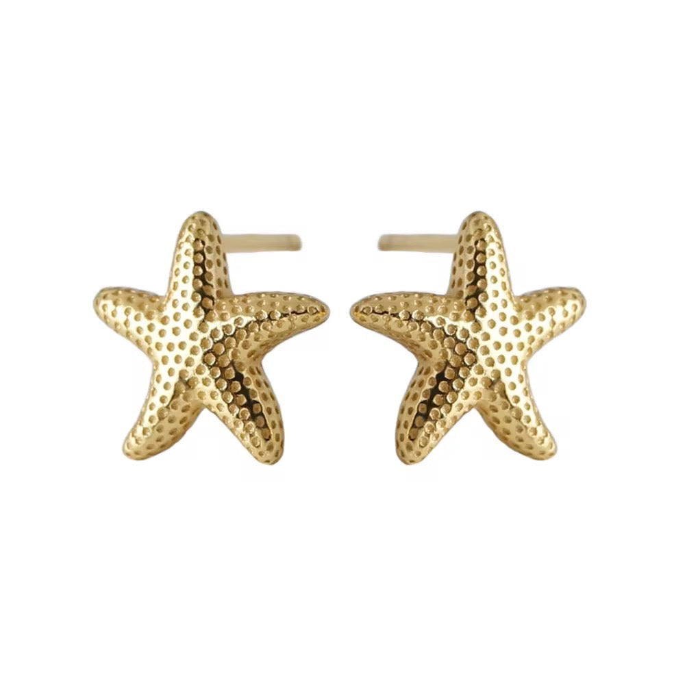 Taya Starfish Studs Earrings