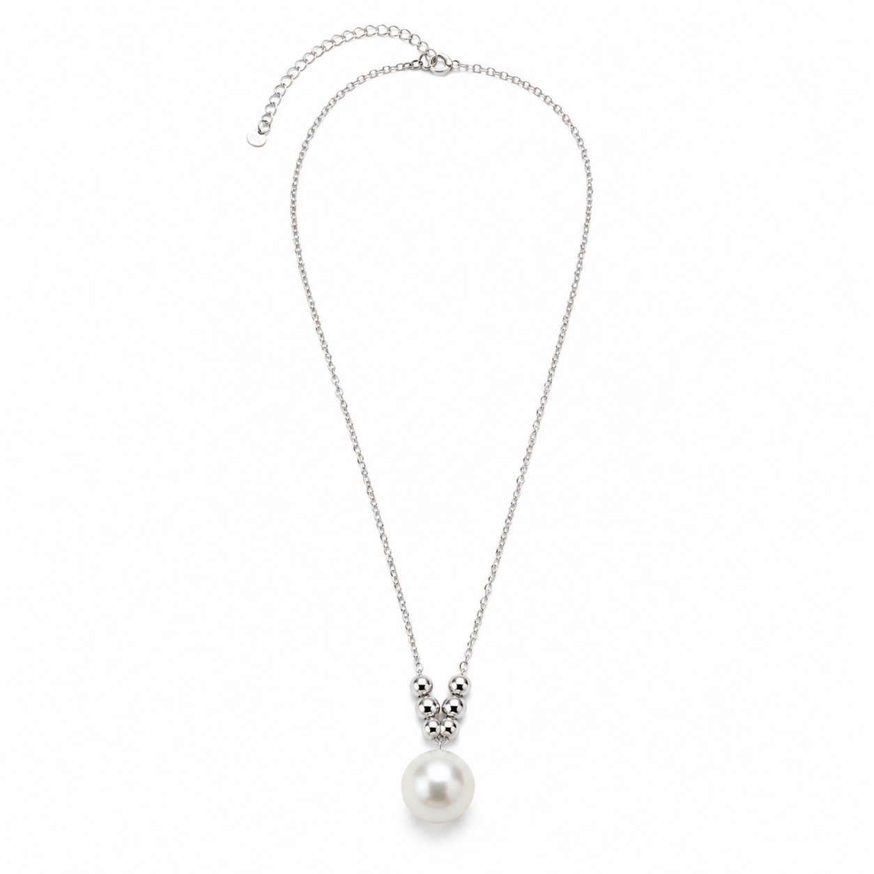 Kiara Pearl Necklace - Sterling Silver