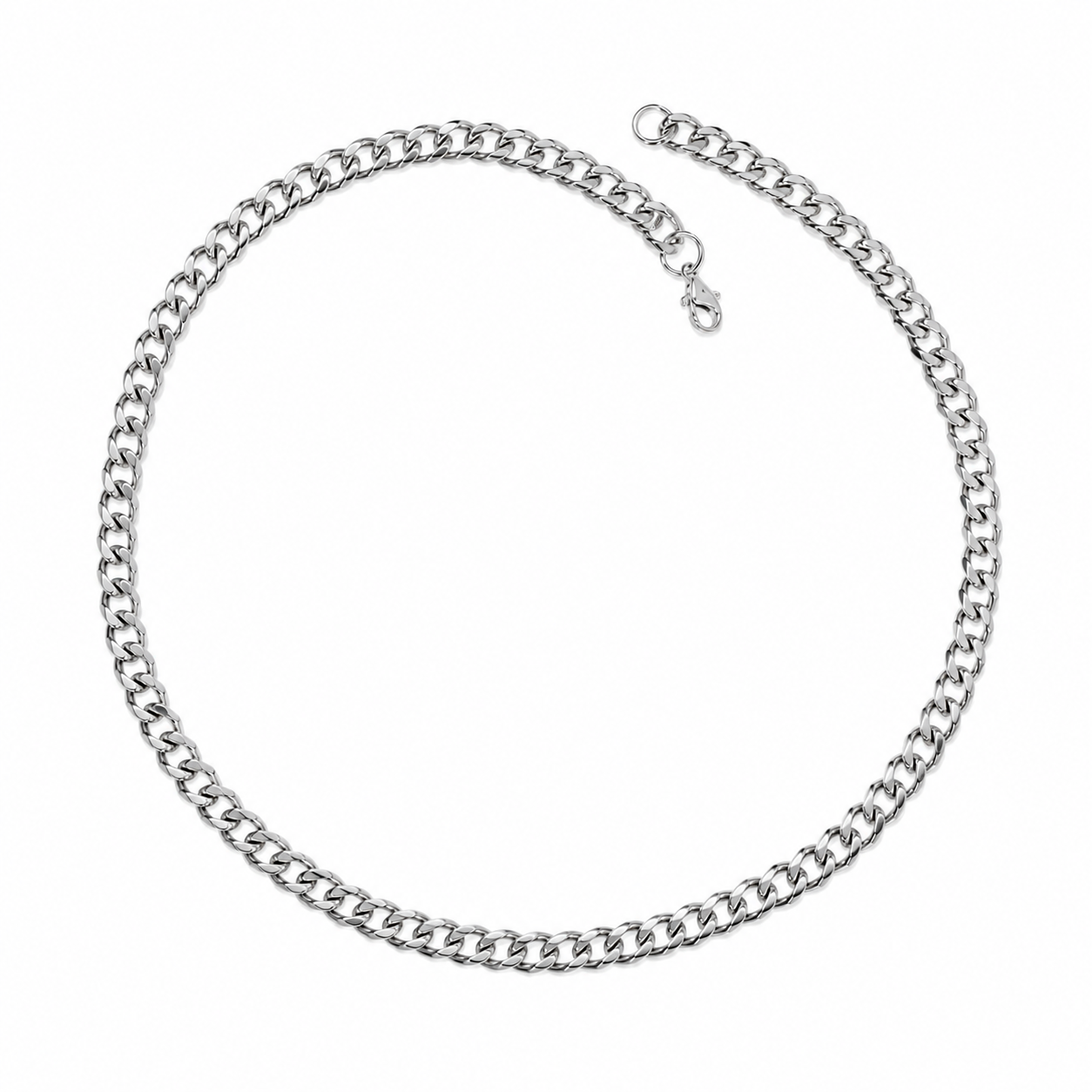 Boss Cuban Link Chain Necklace | Waterproof 18k Gold & Silver