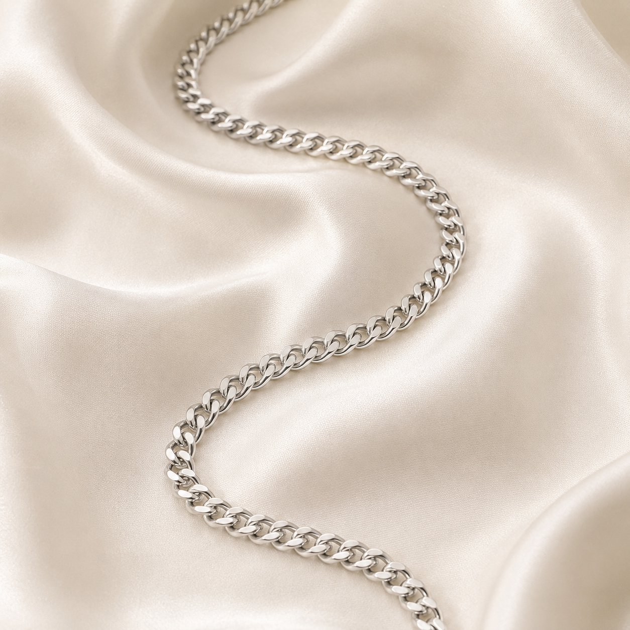 Boss Cuban Link Chain Necklace | Waterproof 18k Gold & Silver