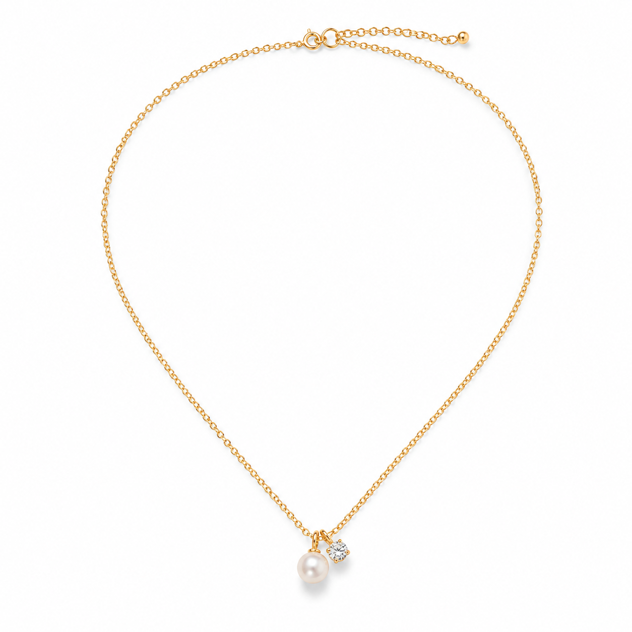 Carol Pearl Pendant Necklace