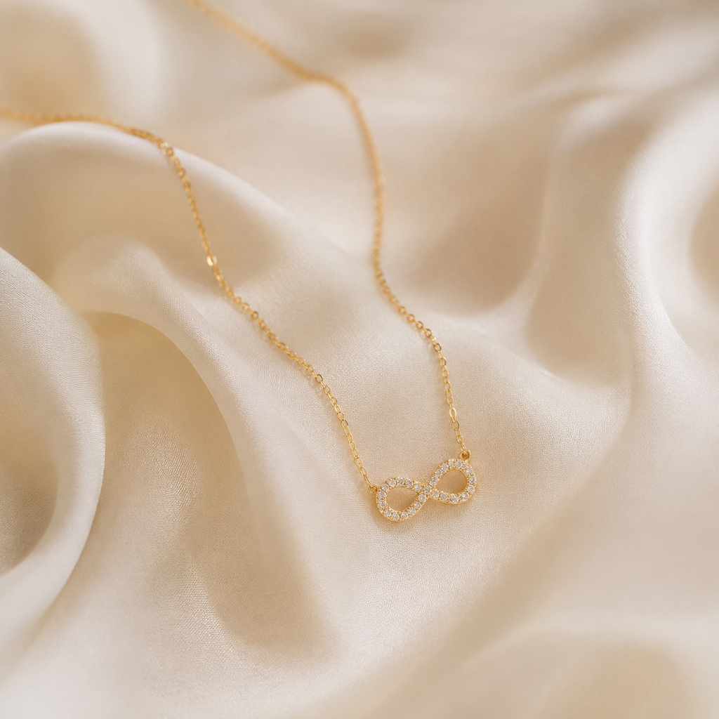 Kenner Gold Infinity Necklace
