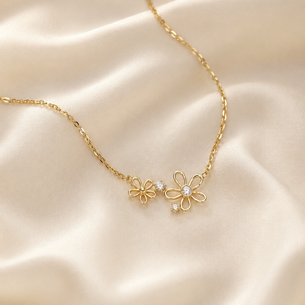 Forever Flower Pendant Necklace