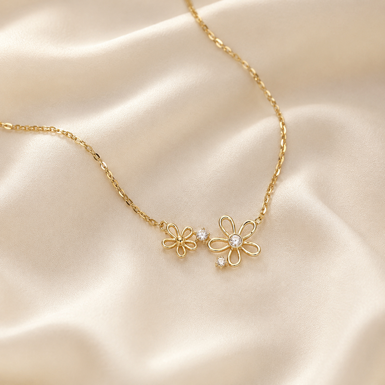 Forever Flower Pendant Necklace