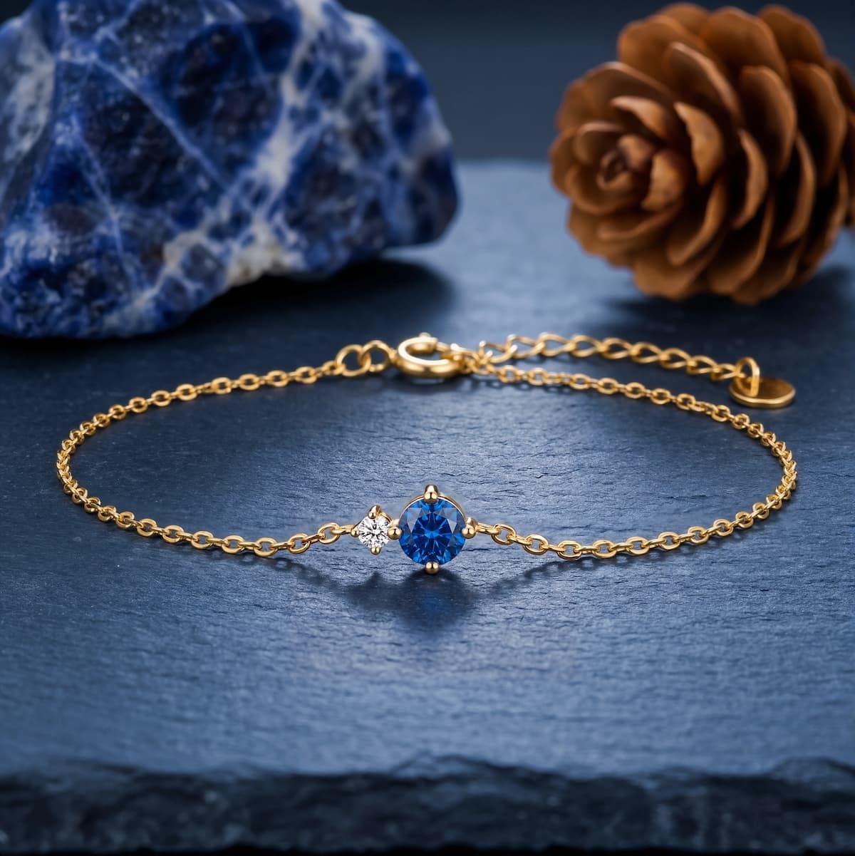Cora Blue Sapphire Bracelet