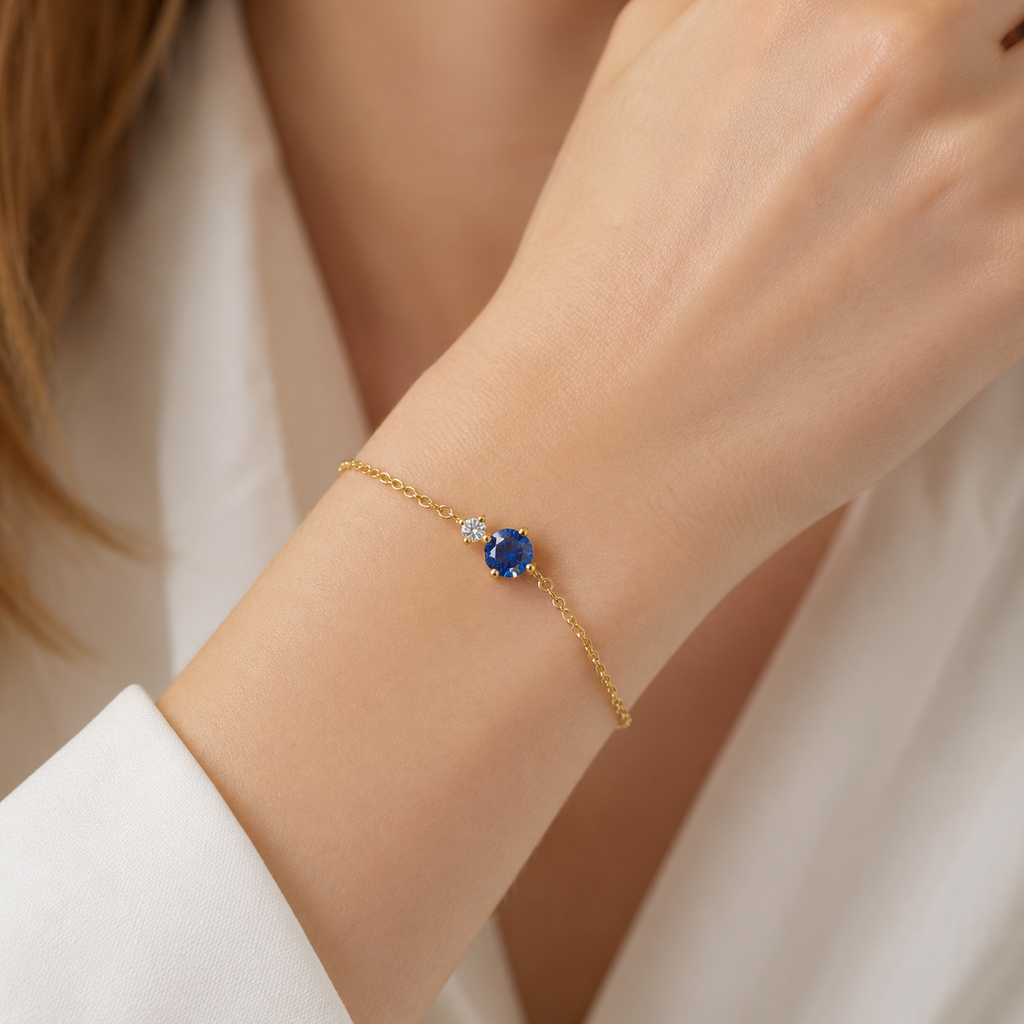 Cora Blue Sapphire Bracelet