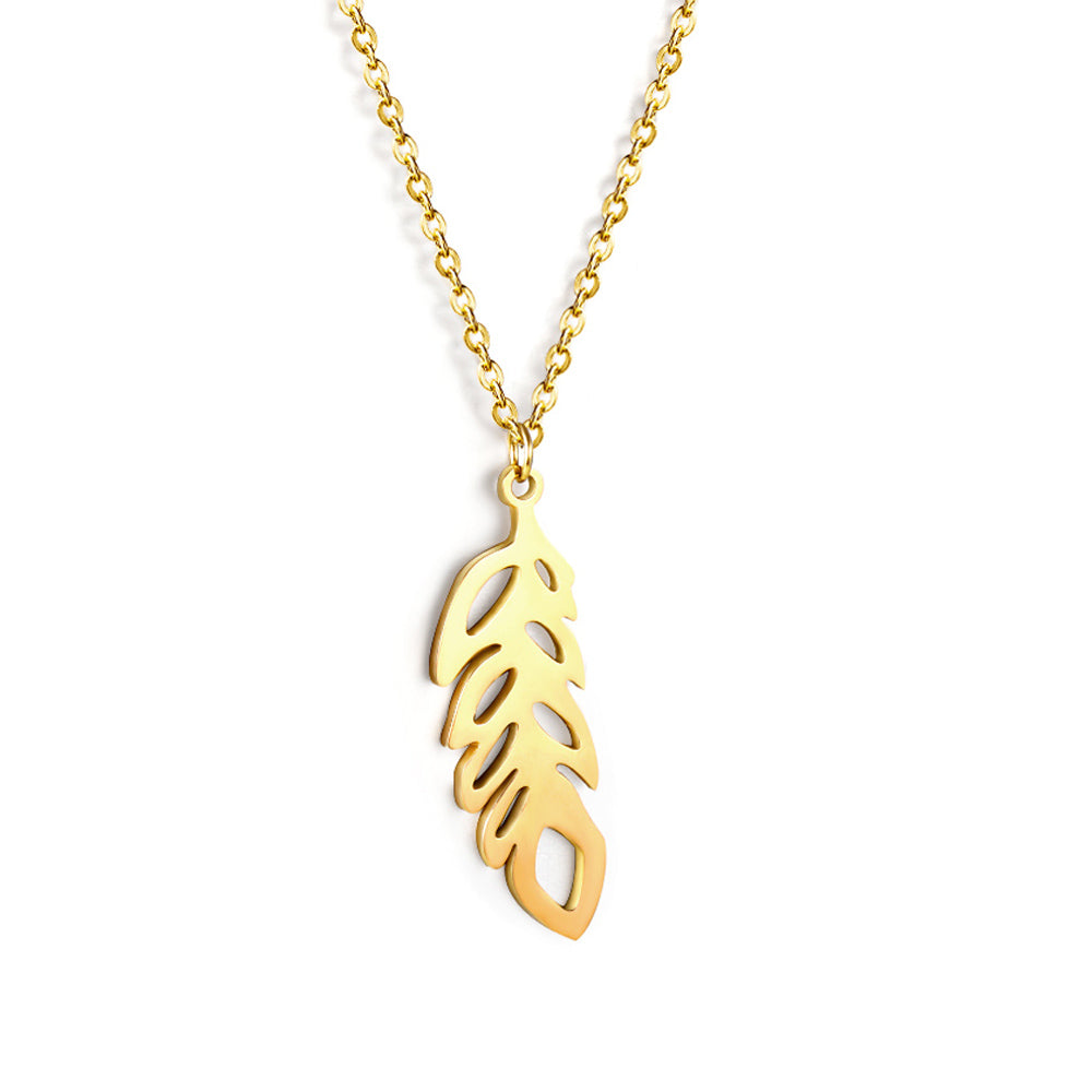 Lysander Necklace 50cm & Earrings Gold Set- Buy Set or Individually