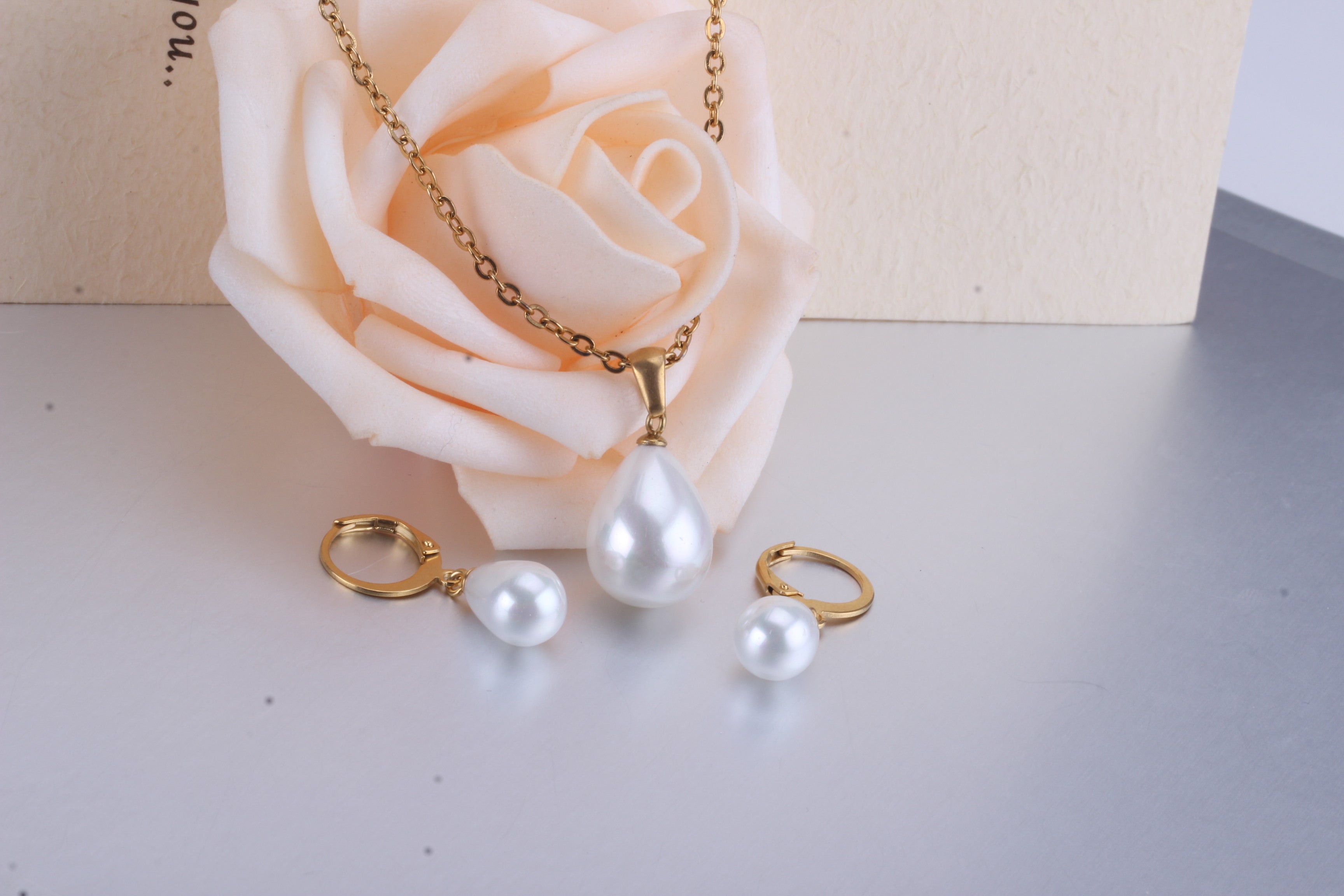 Belle Ivory Pearl Drop Set | Buy Set or Individual
