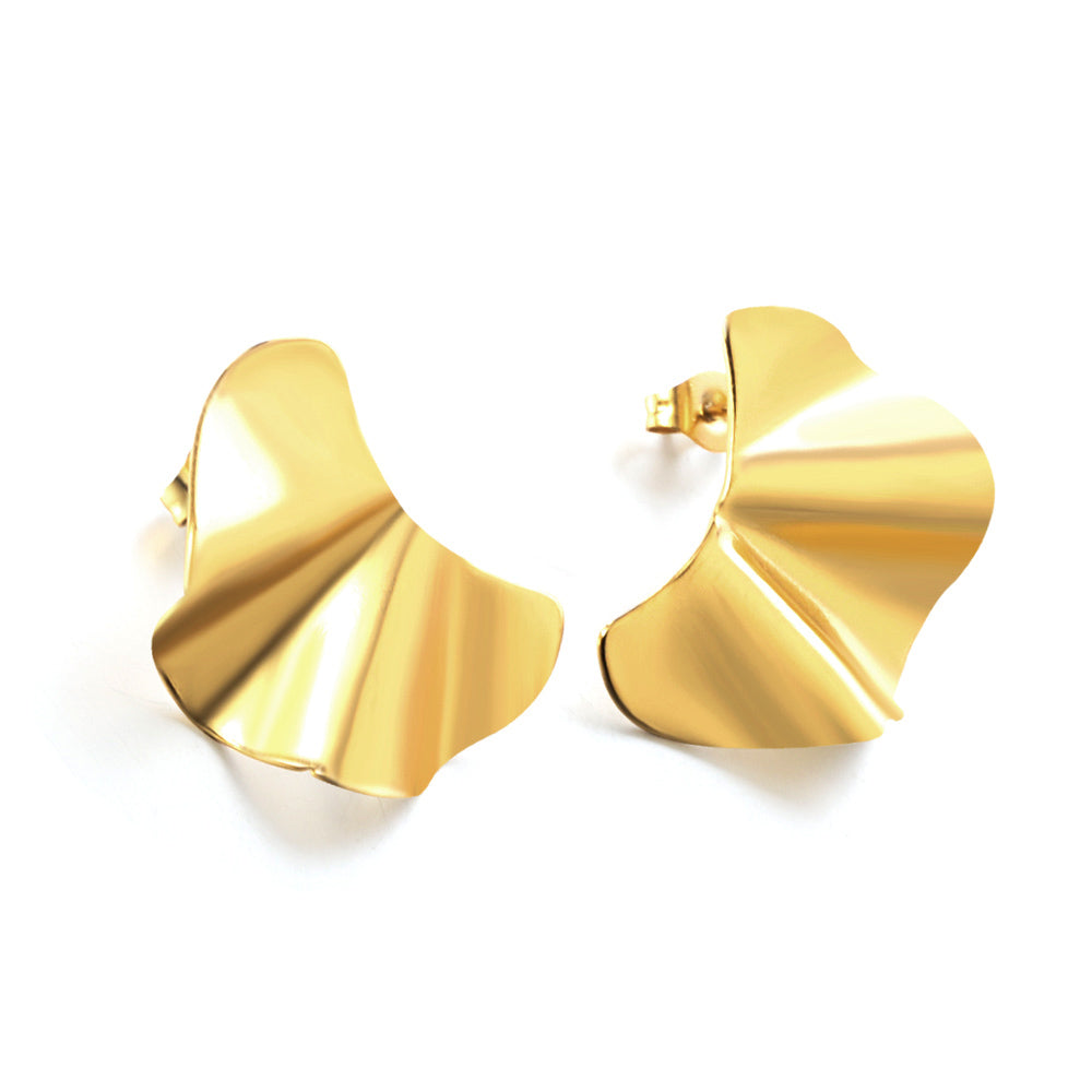 Elena Wavy Studs