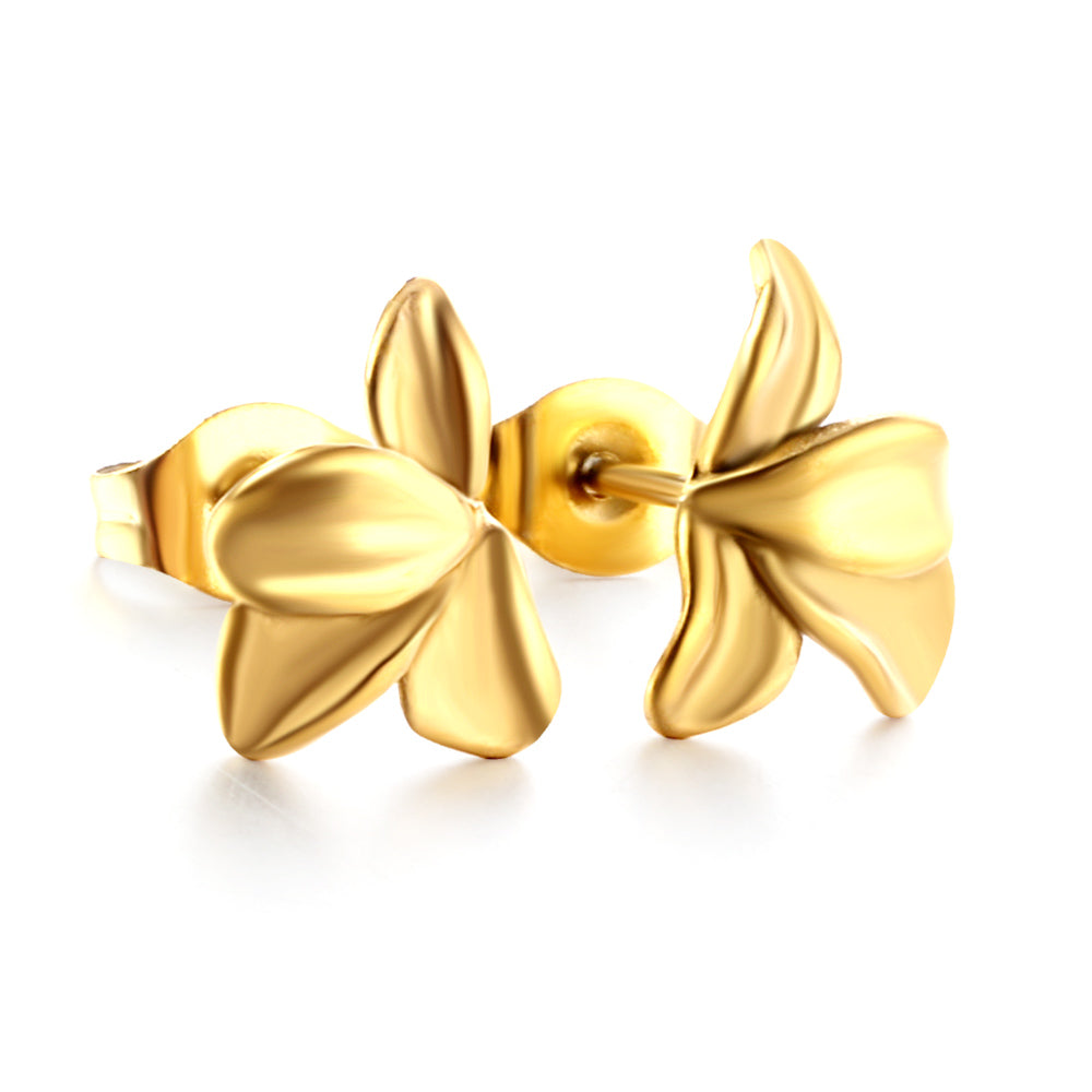 Diva Tropical Leaves Studs