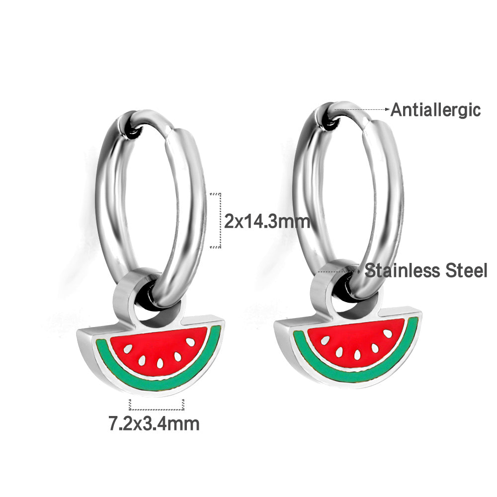 Luana Huggie Hoops -Silver
