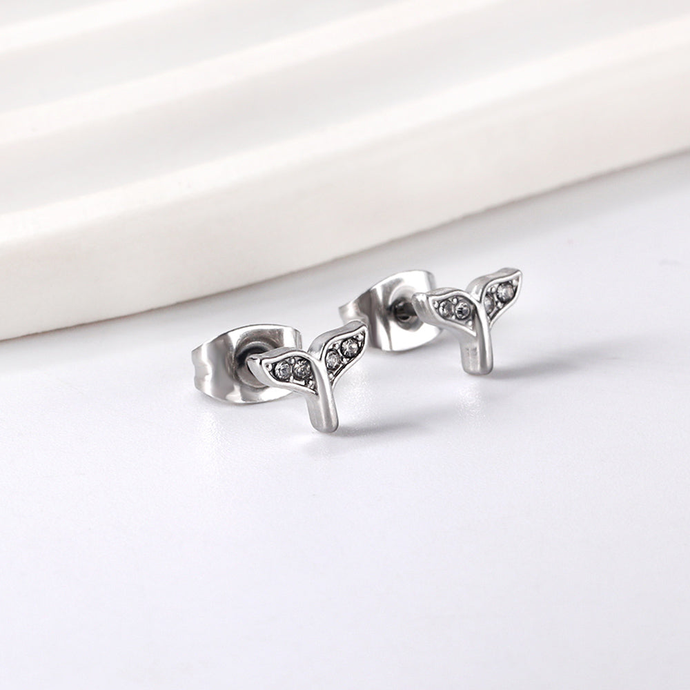 Athena Fishtail Studs