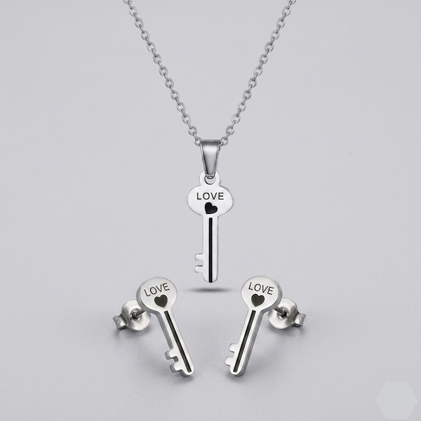 Kennedy Soulful Key to Love Heart Set | Buy Set or Individual
