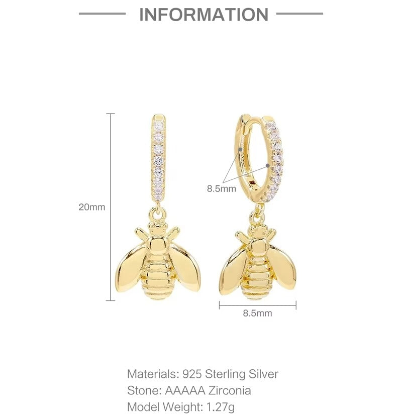 Juno Crystal Hoops Earrings