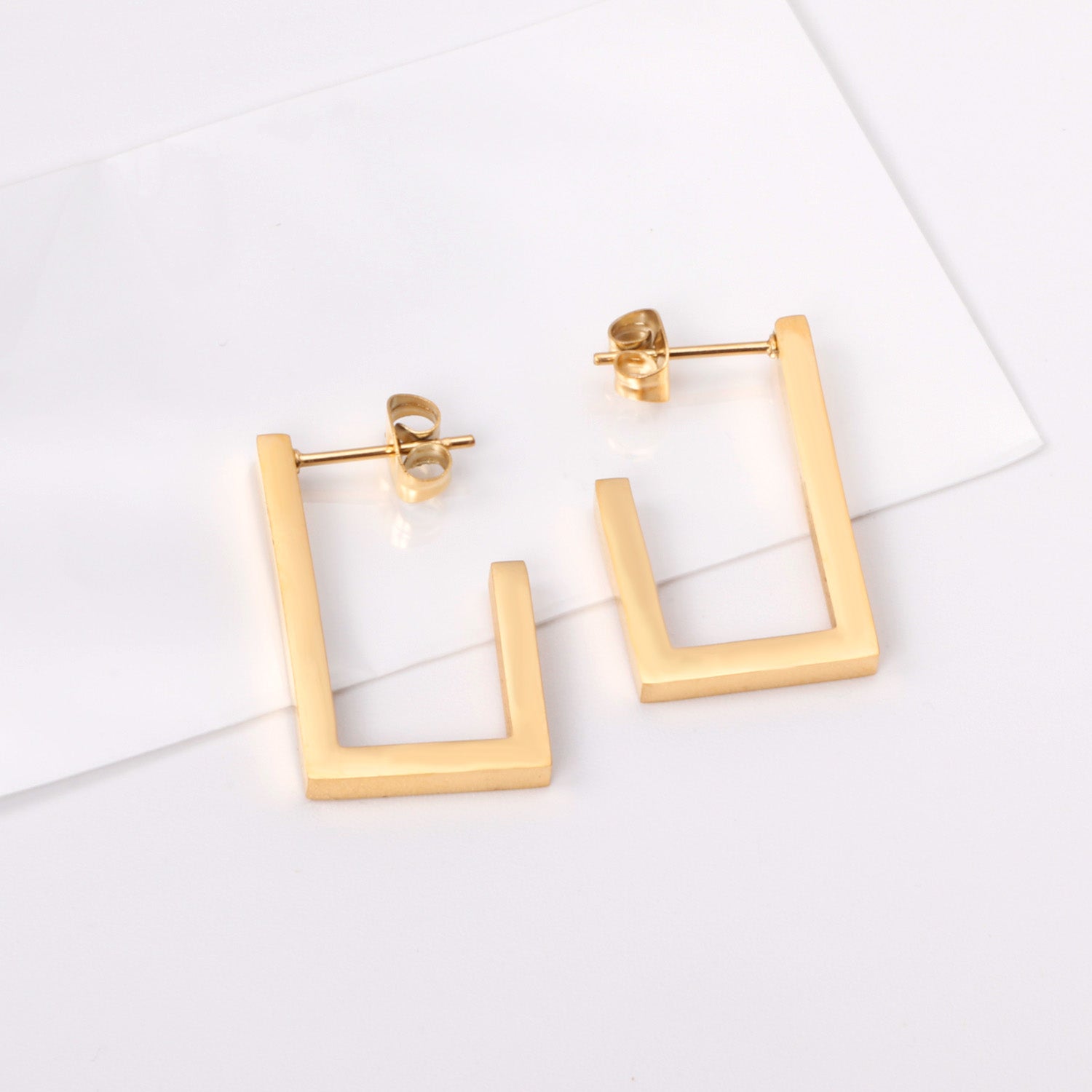 Júlia Plain U-Shape Hoops