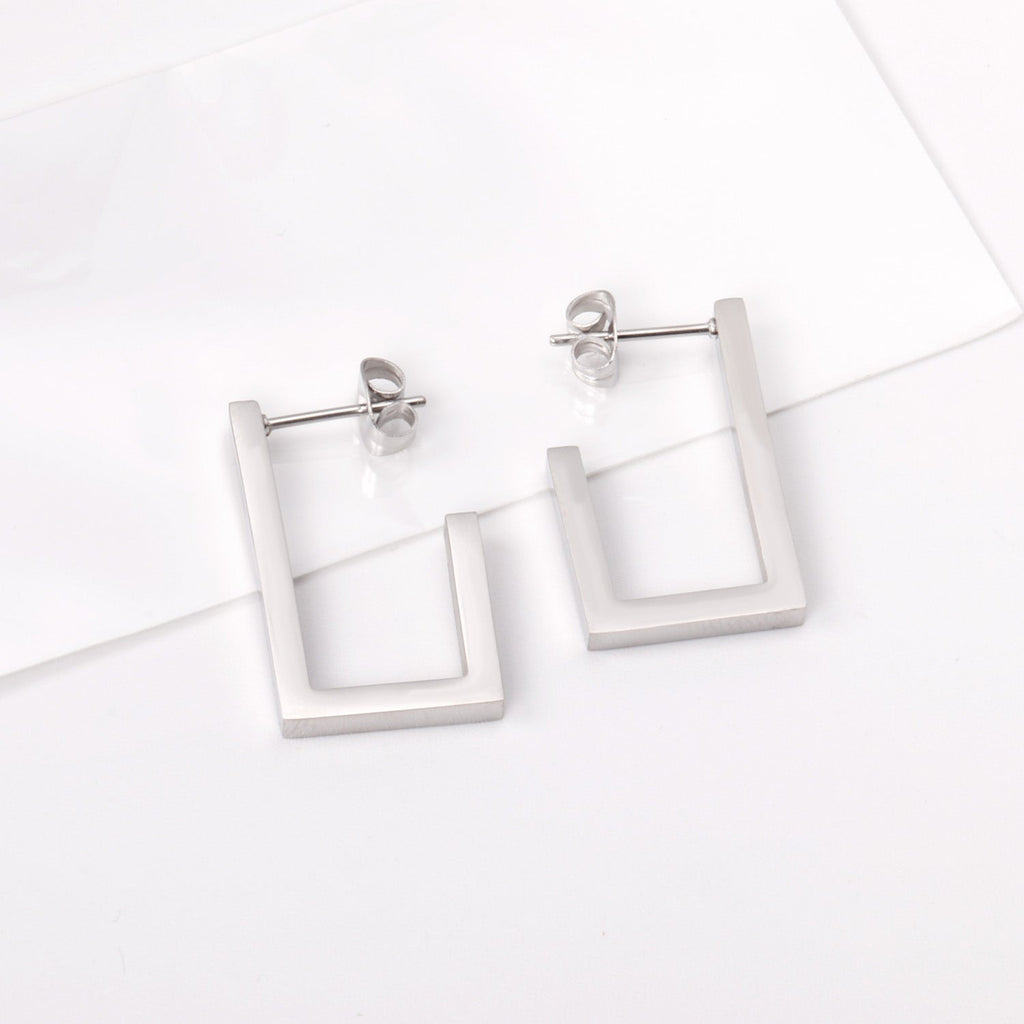 Júlia Plain U-Shape Hoops