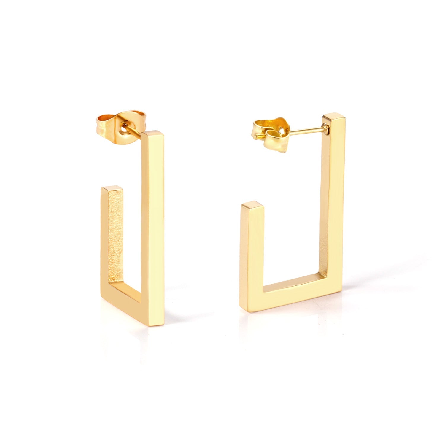 Júlia Plain U-Shape Hoops