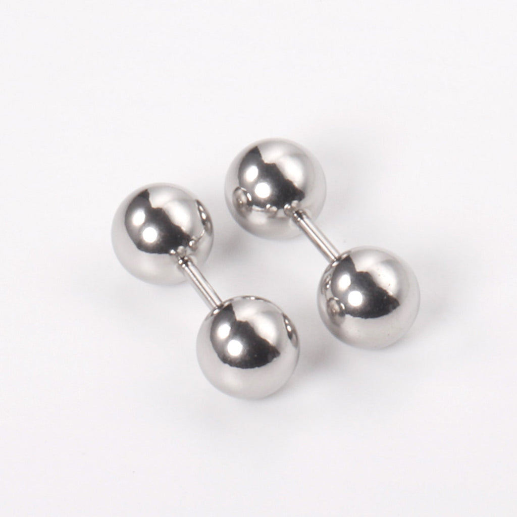 Belis Dumbell Design Flat Back Studs
