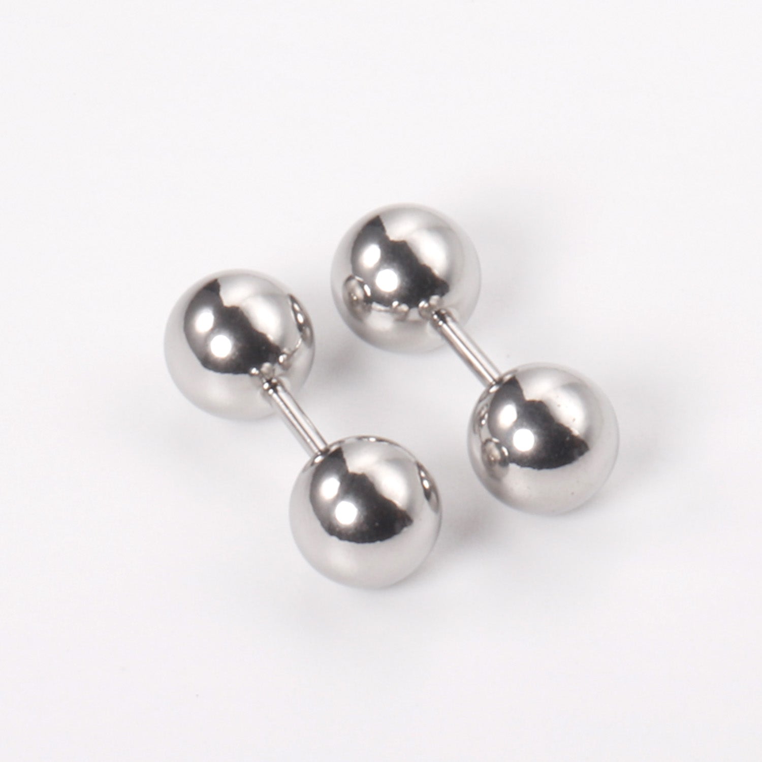 Belis Dumbell Design Flat Back Studs