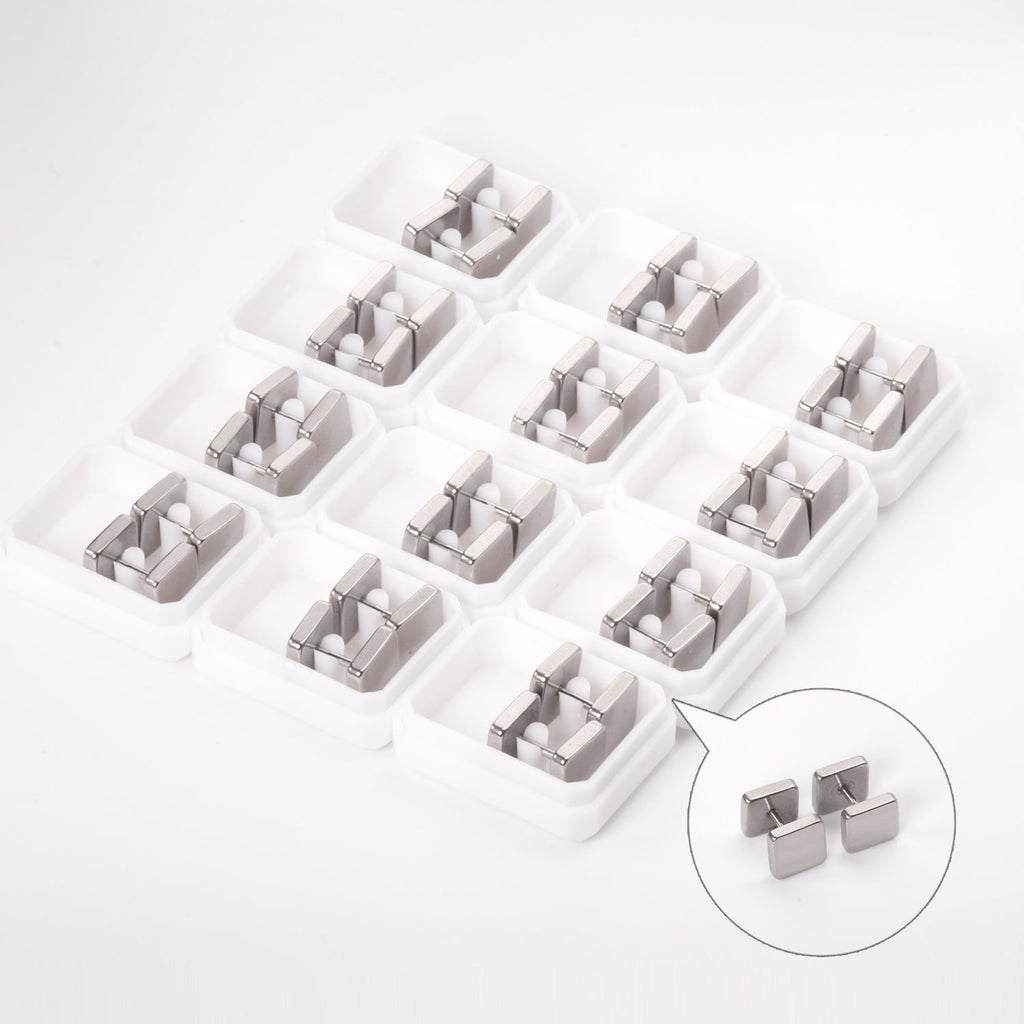 Beatriz Square  Flat Back Studs
