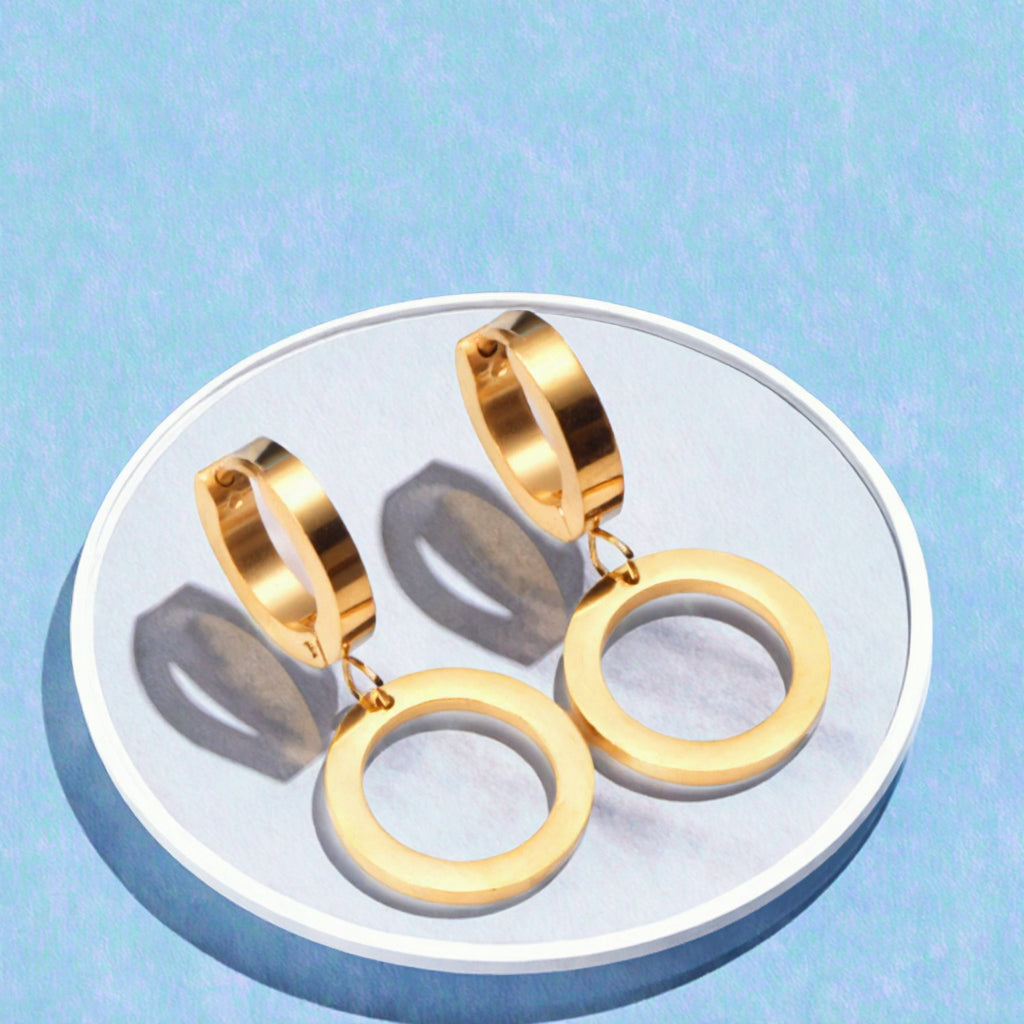 Clio	Hollow Circle Hoops