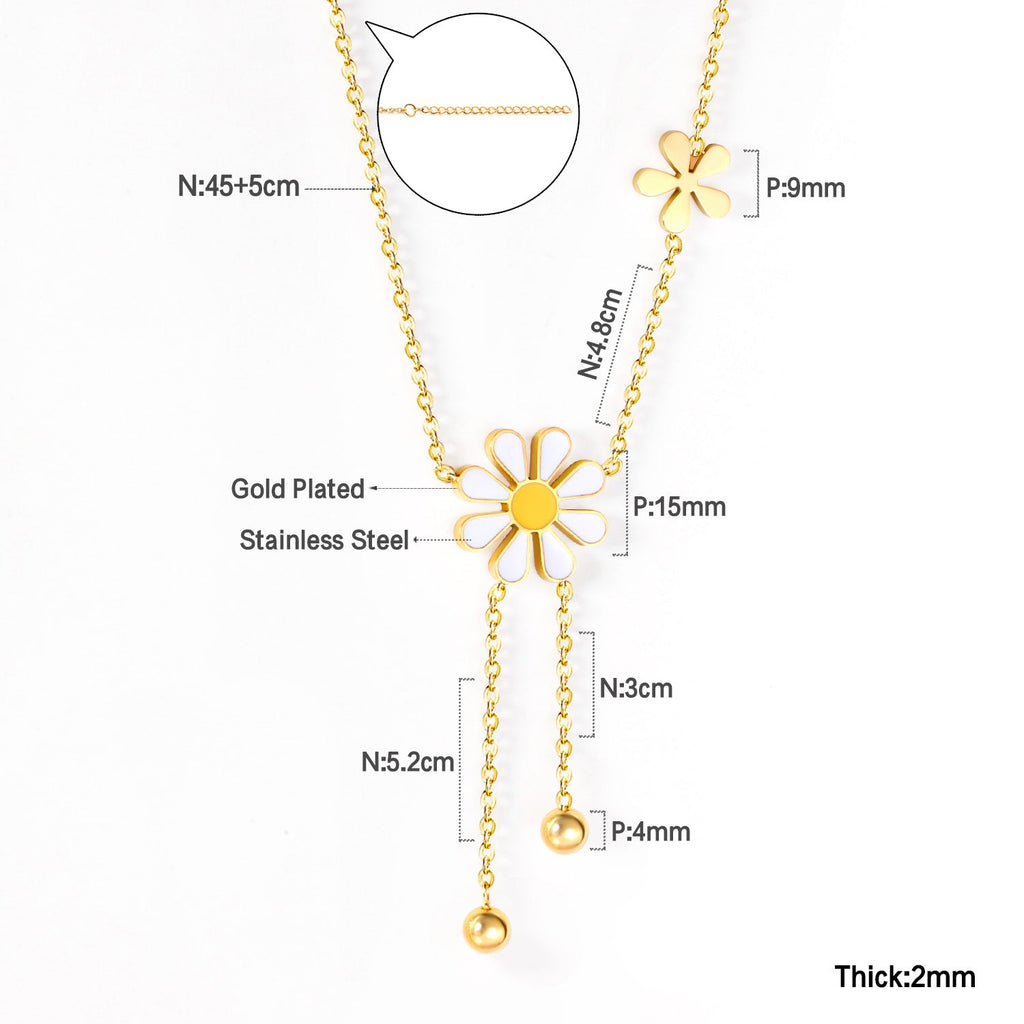 Demetri	45cm + 5cm Extension Gold Necklace