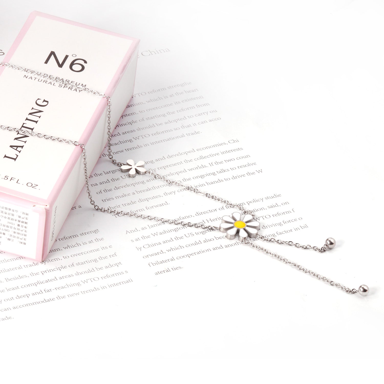 Demetri	45cm + 5cm Extension Gold Necklace