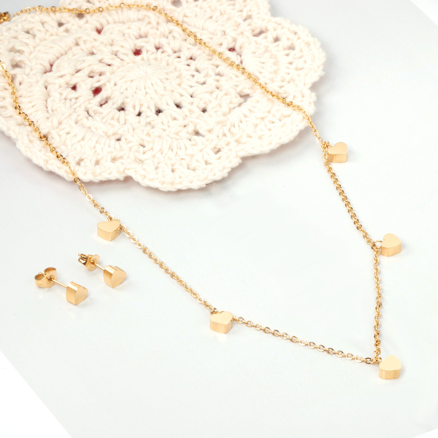 Xena Dainty Heart Station Set | Buy Set or Individual