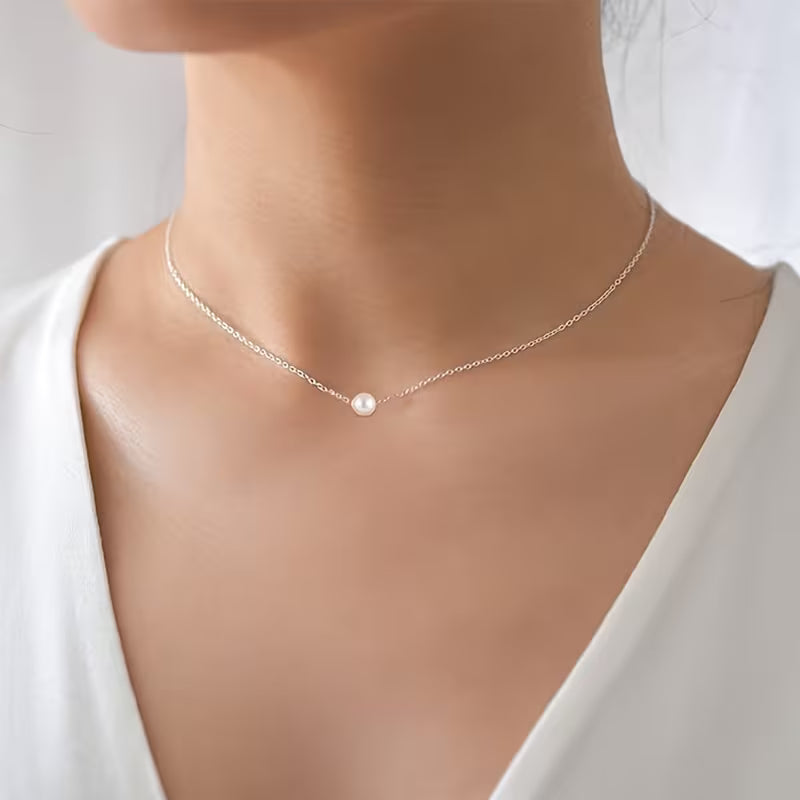 Stefanos	45cm + 5cm Extension Silver Necklace