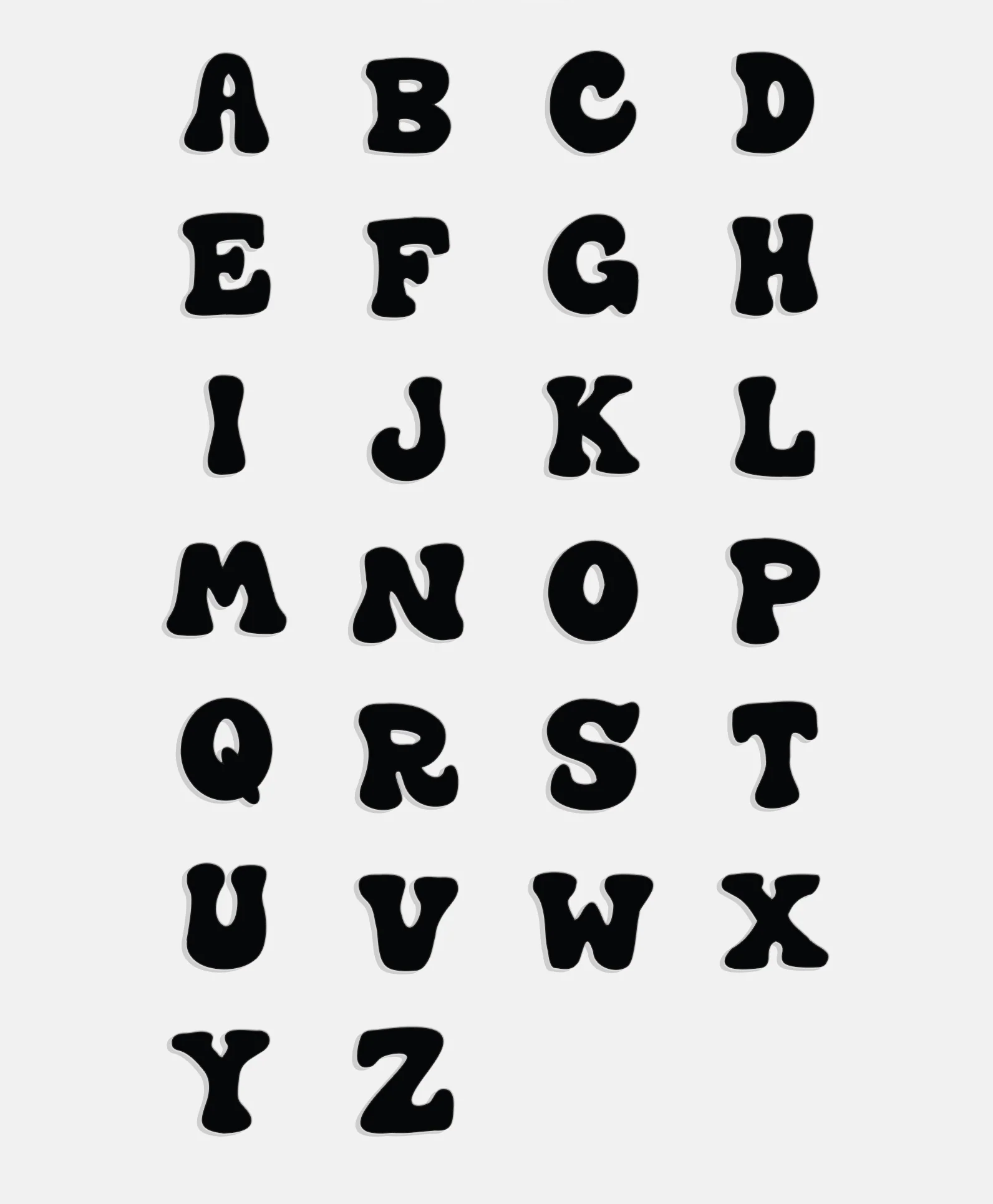 18K Gold Plated Custom Bubble Nameplate Slider Necklace- Personalized Elegance