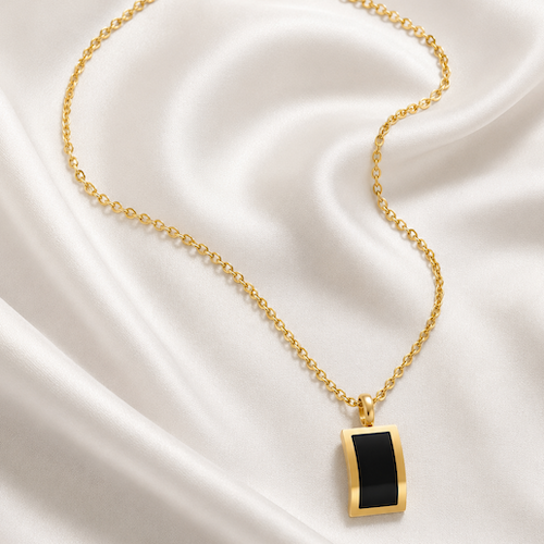 Nellie Contoured Noir Enamel Set | Buy Set or Individual