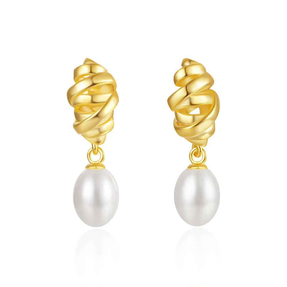 Lux Pearl Drops earrings