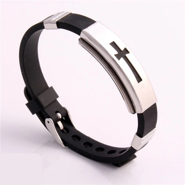 Raina Black Bracelet | Waterproof Black