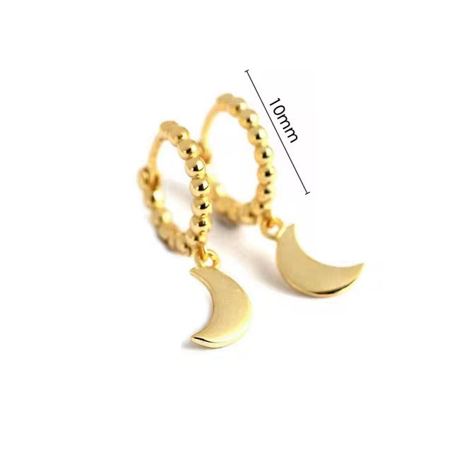 Wren Beaded Hoops Earrings