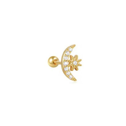 Hagerstown Crystal Flatback Stud- Single Earring