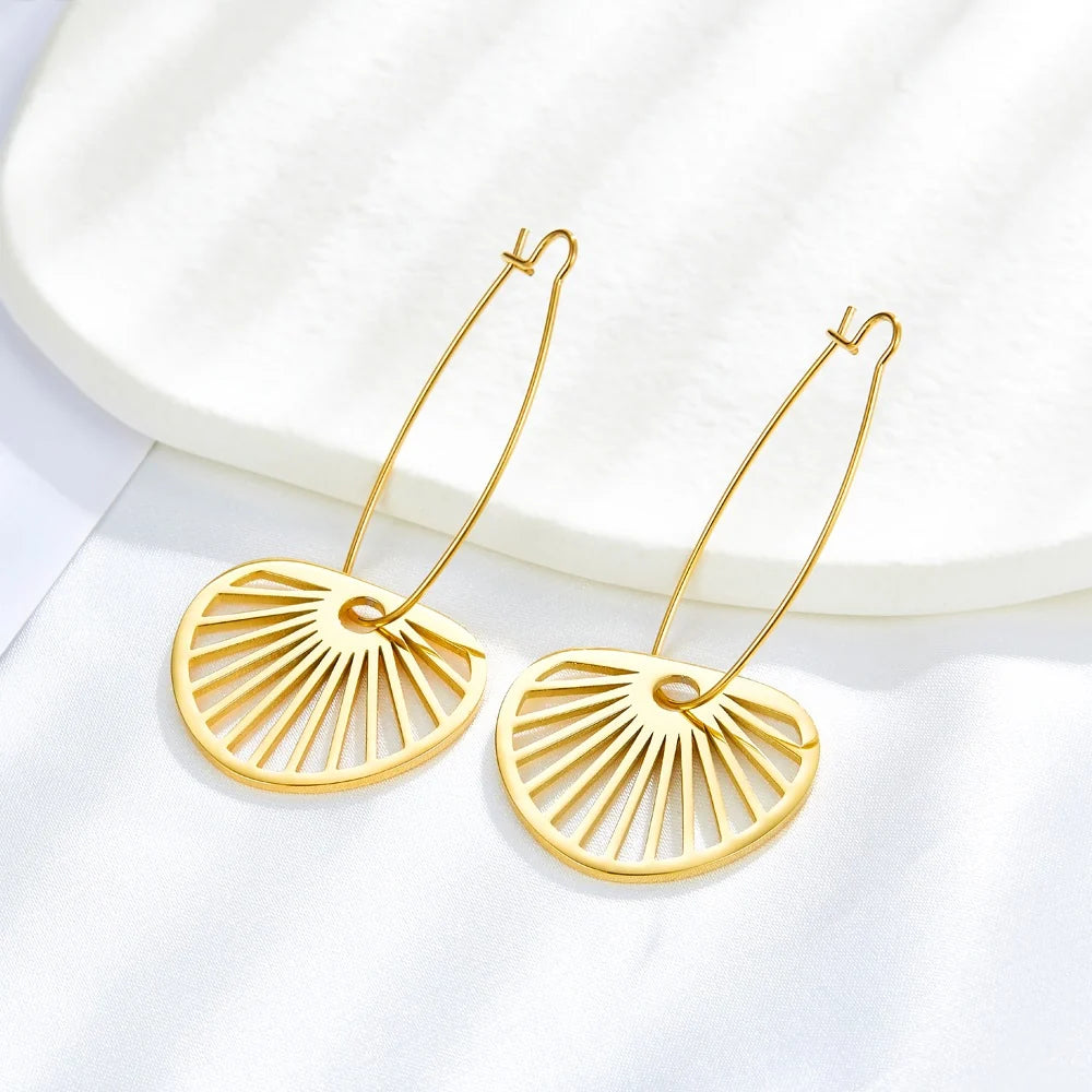 Brooke Filigree Hoops | Waterproof 18K Gold & Silver