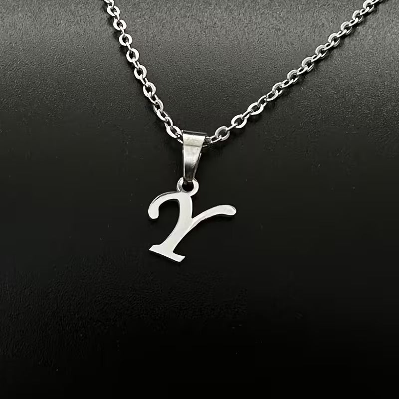 Jessie Initial Letter Necklace
