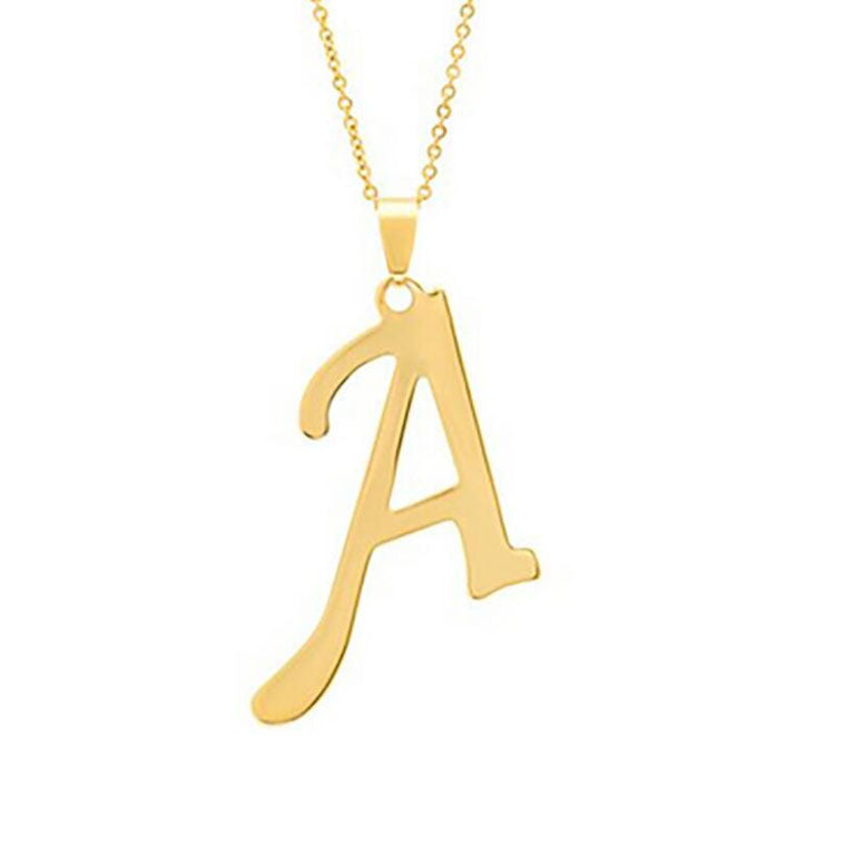 Jessie Initial Letter Necklace
